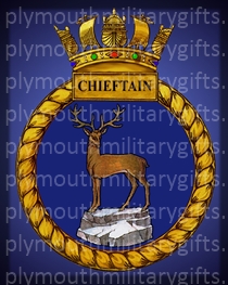 HMS Chieftain Magnet
